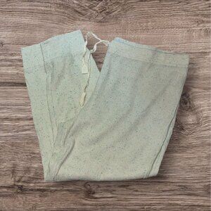 Loft Sleep Womens XXL Speckled Lounge Pants Soft Long John Material Polyester Ra